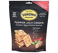 Sonomacrea Crisp Cheese Pepper Jack - 2.25 Oz