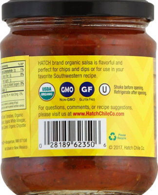 Hatch Organic Salsa Mild - 16 Oz - Image 3