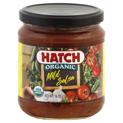 Hatch Organic Salsa Mild - 16 Oz