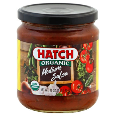 Hatch Organic Salsa Medium - 16 Oz - Image 1