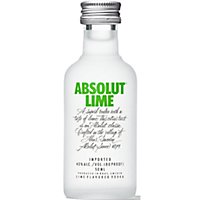 Absolut Lime Vodka - 50 Ml - Image 1
