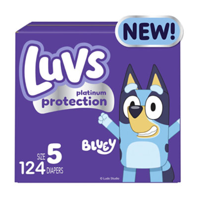 Luvs Baby Diapers Size 5 - 124 Count - Image 1