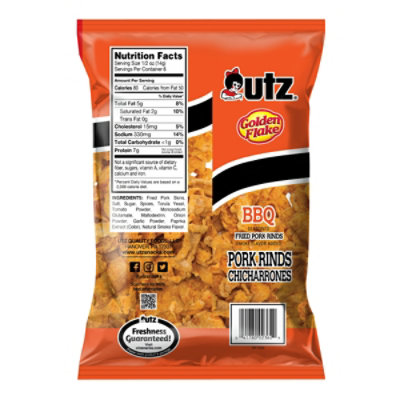 Utz Bbq Pork Rind - 3 Oz - Image 6