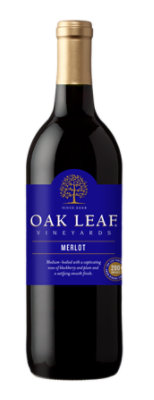 Oak Leaf Merlot Wine - 750 Ml - Image 1