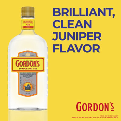 Gordons Dry Gin London Bottle - 1 Liter - Image 4