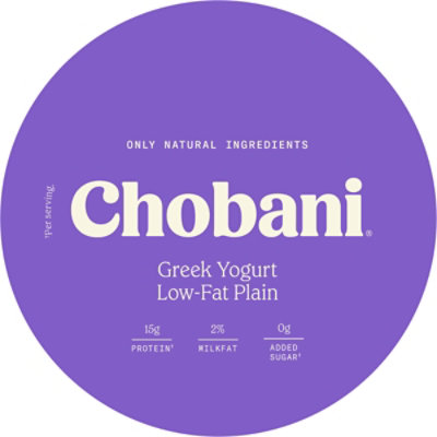 Chobani Low-Fat Plain Greek Yogurt - 32 Oz - Image 3