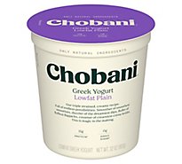 Chobani Plain Greek Yogurt Low Fat - 32 Oz
