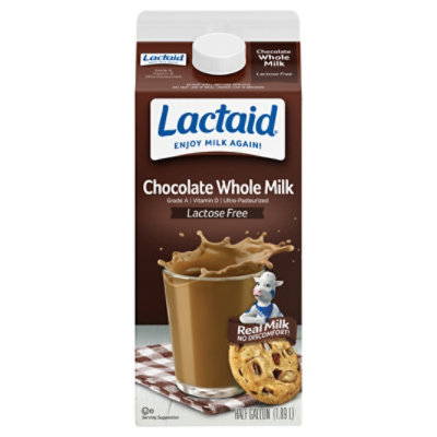 Lactaid California Chocolate Whole Milk - 64 Oz - Image 1