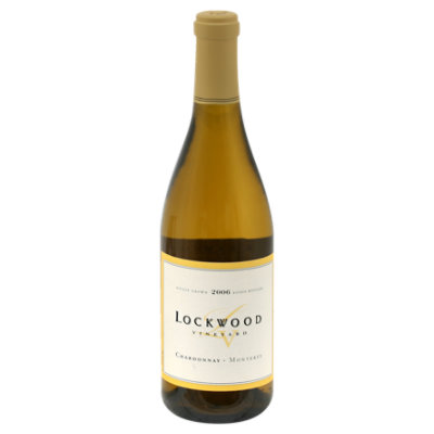 Lockwood Vineyard Wine Chardonnay Monterey - 750 Ml - Image 1