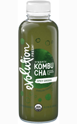 Evolution Fresh Organic Spicy Greens Kombucha - 15.2 Fl. Oz.