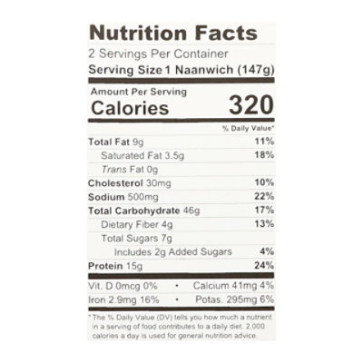 Sukhis Sandwhich Naan Chix Tka - 10.4 Oz - Image 4