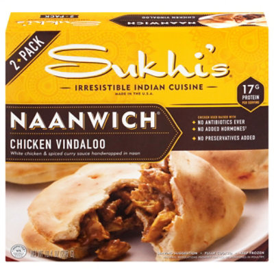 Sukhis Chicken Vindaloo Sandwch - 10.4 Oz - Image 3