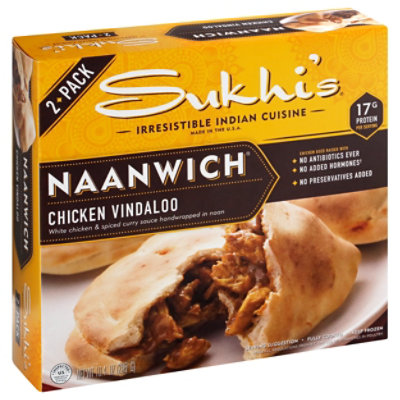 Sukhis Chicken Vindaloo Sandwch - 10.4 Oz - Image 1