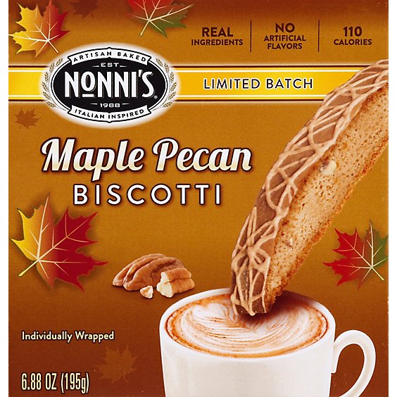 Nonnis Maple Pecan Bar - Each