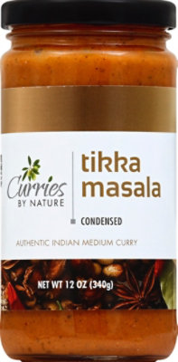 Curries By Nature Curry Authentic Indian Condensed Tikka Masala Medium - 12 Oz