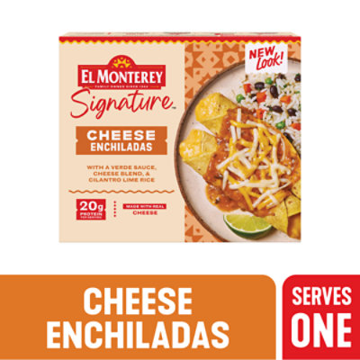 El Monterey Signature Cheese Frozen Entree Enchiladas - 10 Oz