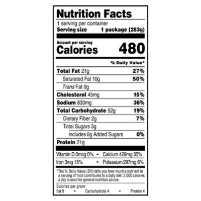 El Monterey Signature Cheese Frozen Entree Enchiladas - 10 Oz - Image 5