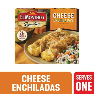 The Real Good Food Company® Grande Cheese Enchiladas Frozen Meal