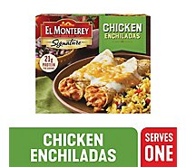 El Monterey Signature Frozen Entree Enchiladas Chicken - 10.25 Oz