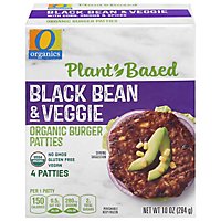 O Organics Organic Patties Black Bean Southwestern Style 4 Count - 10 Oz - Image 3