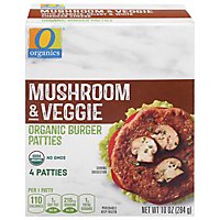 O Organics Organic Patties Veggie Mushroom 4 Count - 10 Oz - Image 3