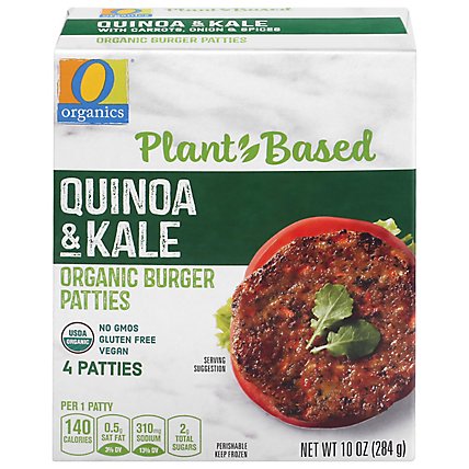 O Organics Organic Patties Quinoa & Kale 4 Count - 10 Oz - Image 3