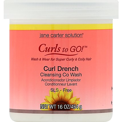 Jane Carter Solution Curls to Go! Cleansing Co Wash Curl Drench - 16 Fl. Oz. - Image 2
