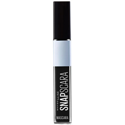 Maybelline Snapscara Washable Mascara Makeup Pitch Black - 0.34 Fl. Oz. - Image 1