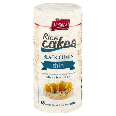 Liebers Rice Cakes With Black Cumin - 3.1 Oz - Image 3