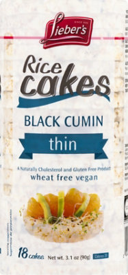 Liebers Rice Cakes With Black Cumin - 3.1 Oz - Image 2