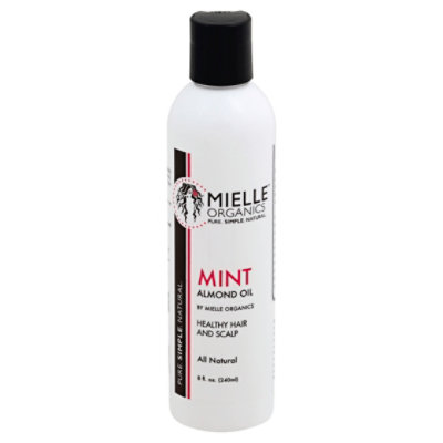 Mielle Organics Almond Oil All Natural Mint - 8 Fl. Oz. - Image 1