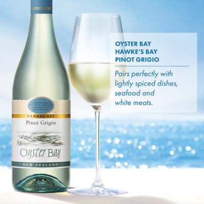 Oyster Bay Pinot Grigio White Wine - 750 ml - Image 4