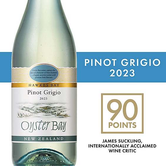 Oyster Bay Pinot Grigio White Wine - 750 ml