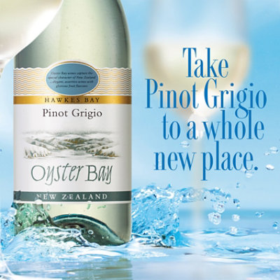 Oyster Bay Pinot Grigio White Wine - 750 ml - Image 2