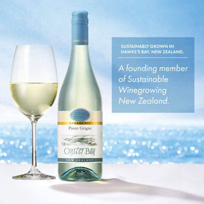 Oyster Bay Pinot Grigio White Wine - 750 ml - Image 5