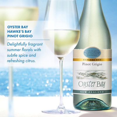 Oyster Bay Pinot Grigio White Wine - 750 ml - Image 3