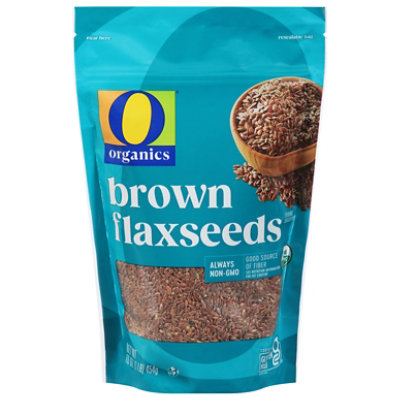 O Organics Brown Flaxseeds - 16 Oz - Image 2