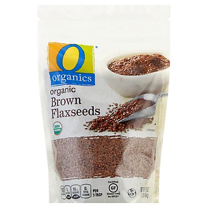 O Organics Organic Brown Flaxseeds - 16 Oz - Image 1