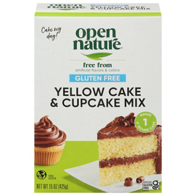 Open Nature Yellow Cake & Cupcake Mix Gluten Free - 15 Oz - Image 3