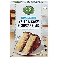 Open Nature Yellow Cake & Cupcake Mix Gluten Free - 15 Oz - Image 1