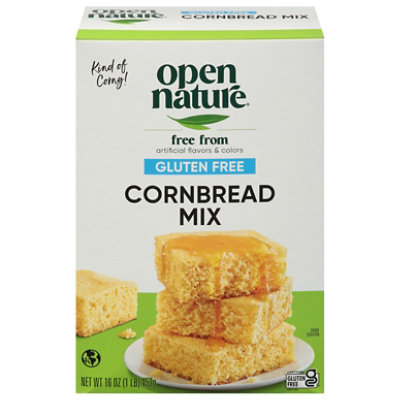 Open Nature Cornbread Mix Gluten Free - 16 Oz - Image 2