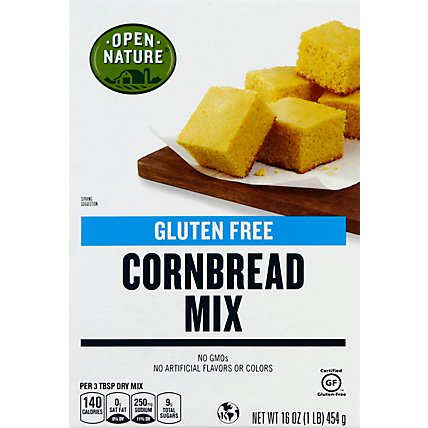 Open Nature Cornbread Mix Gluten Free - 16 Oz - Image 2