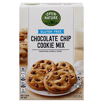 Open Nature Chocolate Chip Cookie Mix Gluten Free - 18.5 Oz - Image 1