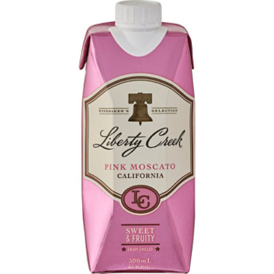 Liberty Creek Vineyards Pink Moscato Wine Tetra Pak - 500 Ml