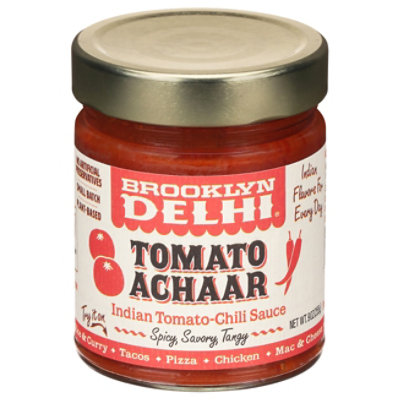 Brooklyn Delhi Sauce Indian Tomato Chili Tomato Achaar - 9 Oz - Image 3