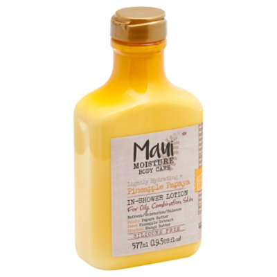 Maui Moisture Pineapple Papaya In Shower Body Lotion - 19.5 Fl. Oz.