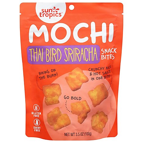 Sun Tropics Thai Bird Sriracha Mochi Snack Bites - 3.5 Oz