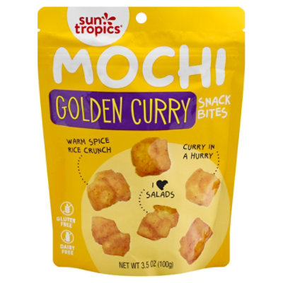 Sun Tropics Golden Curry Mochi Snack Bites - 3.5 Oz - Image 3