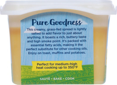 Carrington Farms Organic Ghee With Pink Himalayan Salt Gras Fed - 12 Oz - Image 6