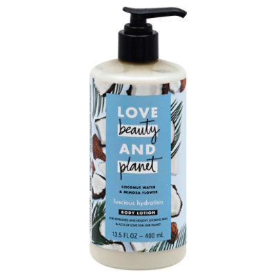 Love Beauty and Planet Body Lotion Coconut Water & Mimosa Flower - 13.5 Fl. Oz.